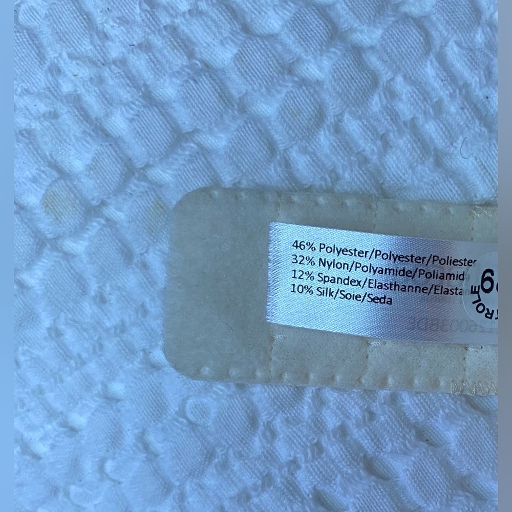 Wacoal 36C 36 C Lace Satin Silk Bra Ivory Off White Lightly Lined Balconette - Picture 9 of 9